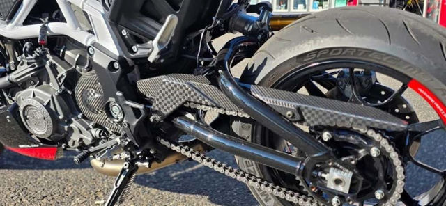 2024 Indian Motorcycle Motorcycle® FTR x 100% R Carbon Blue Candy Carbon photo 5