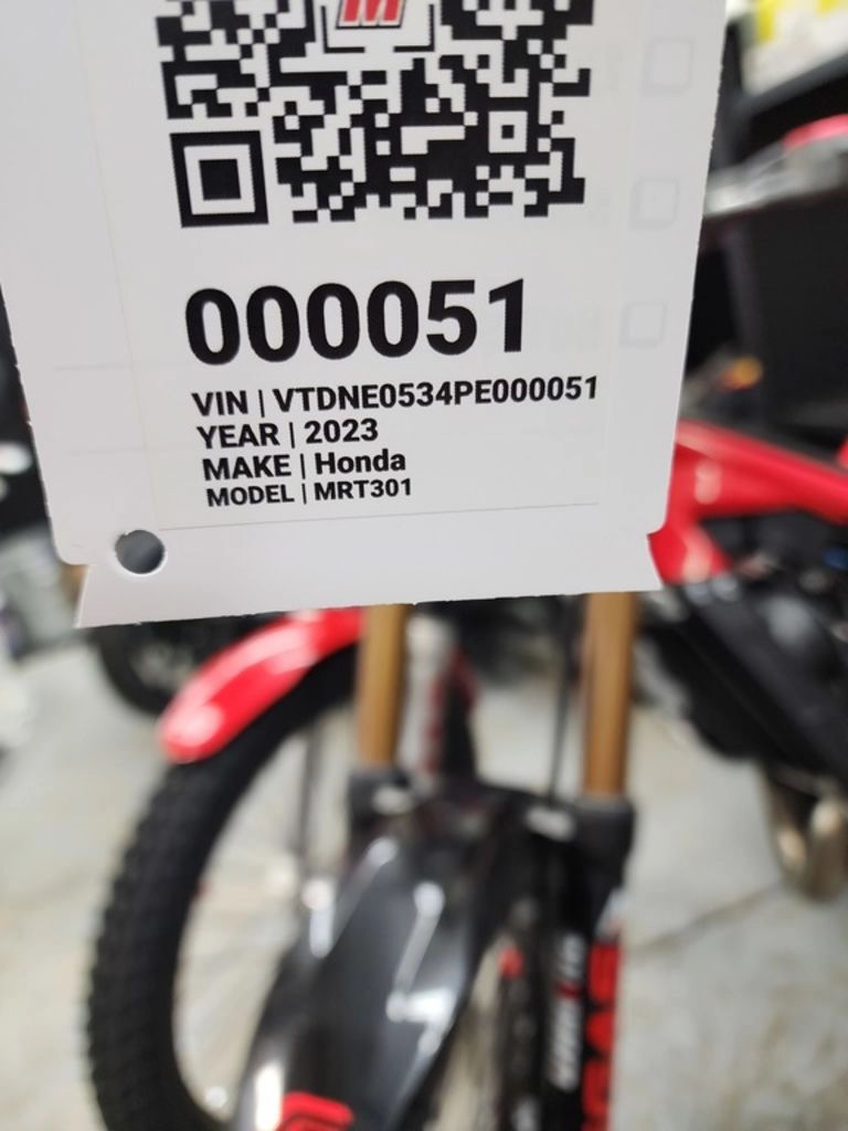 2023 Honda MRT301 photo 2